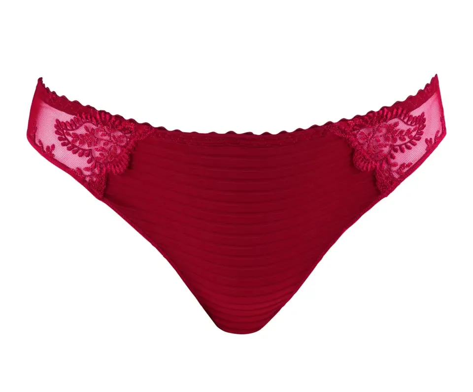 Louisa Braque Mini Slip: Elise, Rouge Baiser ( SEC.266 )