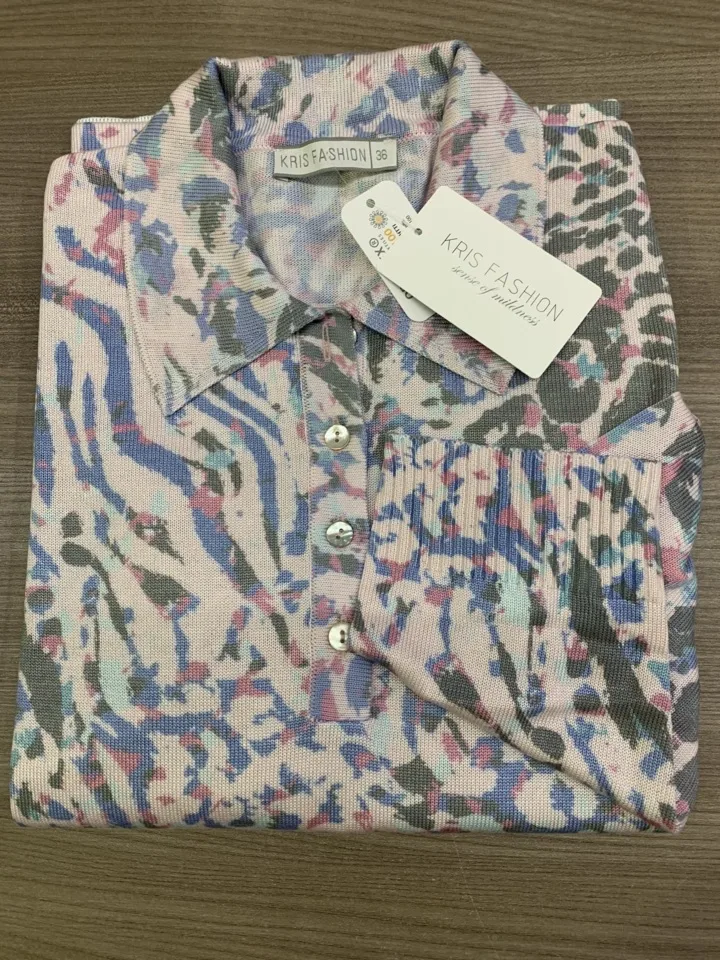 Kris Fashion Polo Pull: 3/ 4 mouw ( KRI.27 )