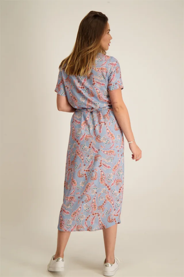 Signe Nature kleed: Licht blauw, lang ( Signe.1057 )