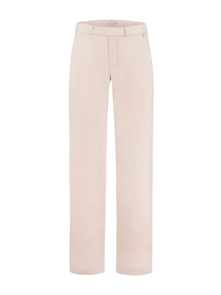 Para Mi Linnen Broek: Hannah, Pastel Roze, L32 ( para.213 )