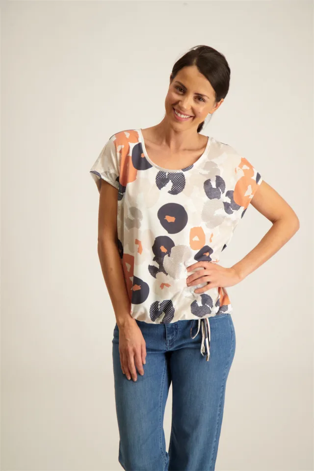Signe Nature T-shirt: bedrukt ( Signe.1080 )