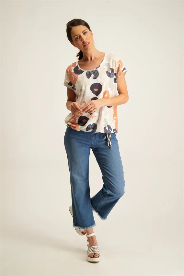Signe Nature T-shirt: bedrukt ( Signe.1080 )