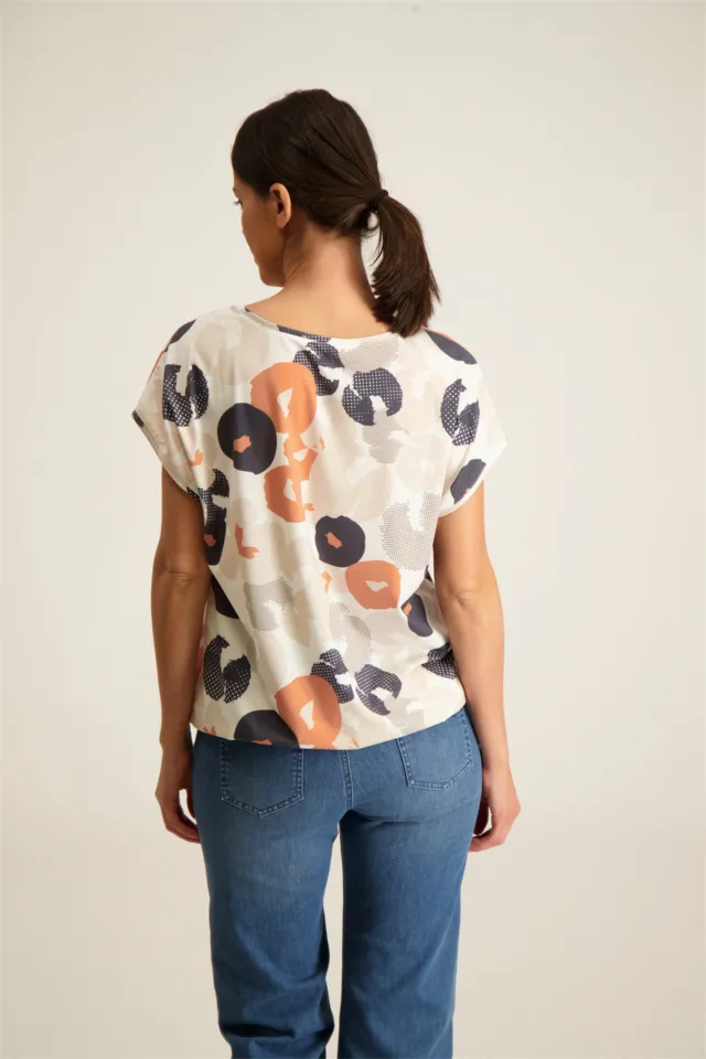 Signe Nature T-shirt: bedrukt ( Signe.1080 )