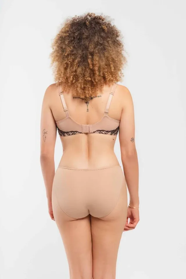 Louisa Bracq Mini Slip: Kant, kleur Chair ( SEC.281 )