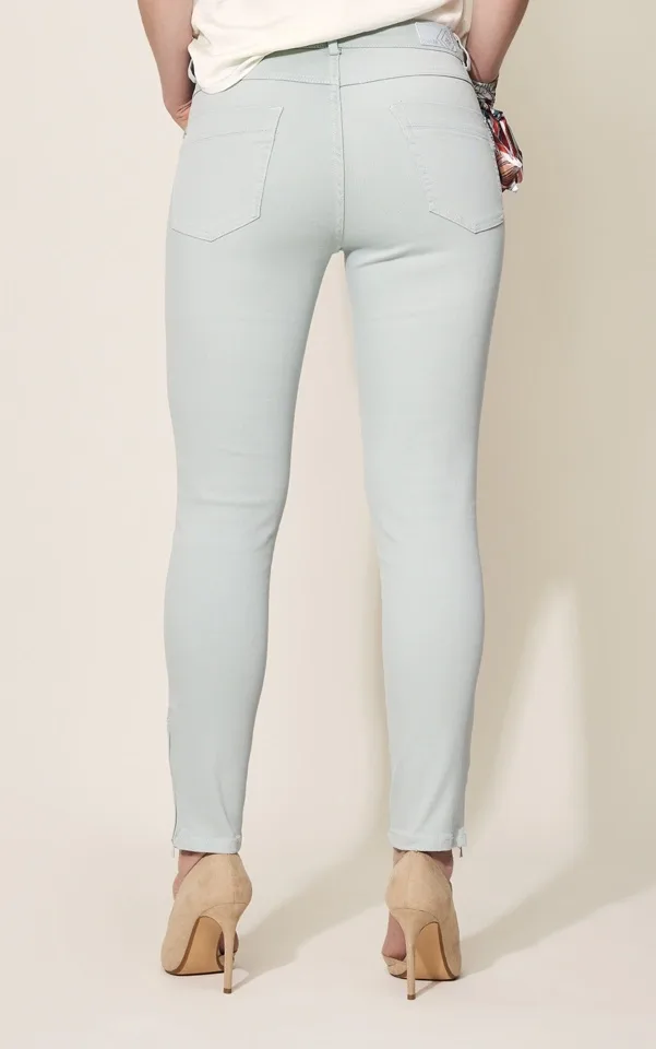 Para Mi Broek: Amber, Color Denim, Dreamy Mint, L28 ( PARA.218 )