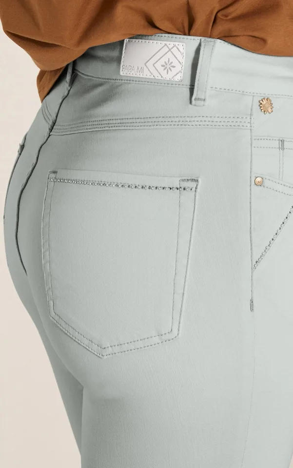 Para Mi Broek: Celine, Color Denim, Dreamy Mint, L32 ( para.219 )