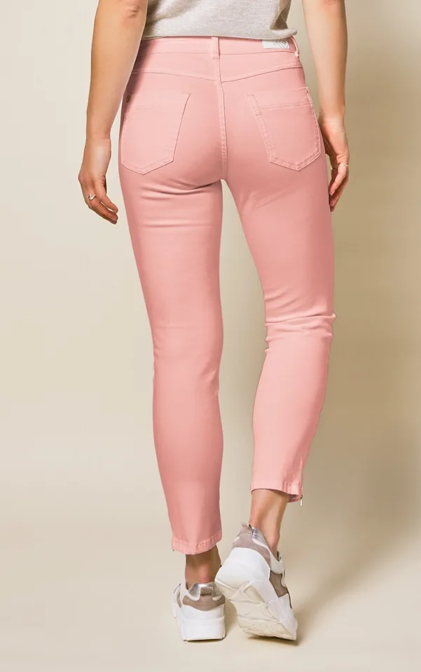 Para Mi Broek: Amber, Color Denim, Matte Pink, L28 ( PARA.221 )