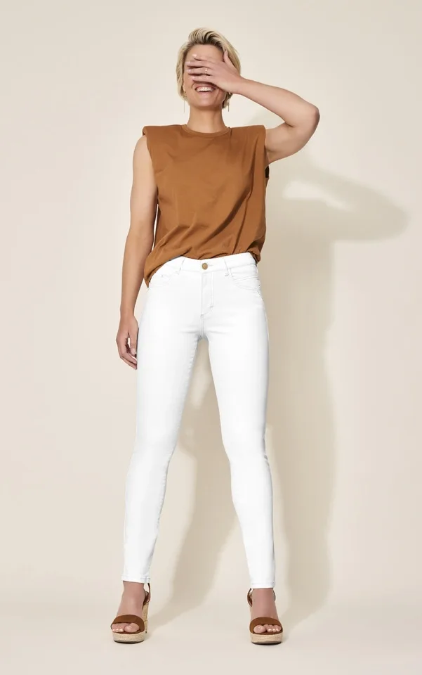 Para Mi Broek: Celine Fancy, color Denim White ( PARA.222 )