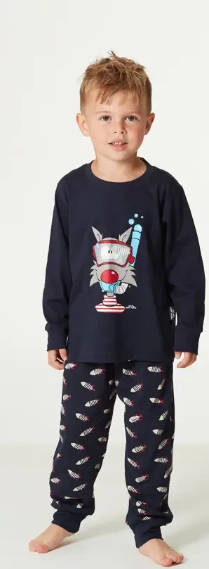 Happy People Jongens Pyjama: Lange mouw / broek ( HAP.67 )