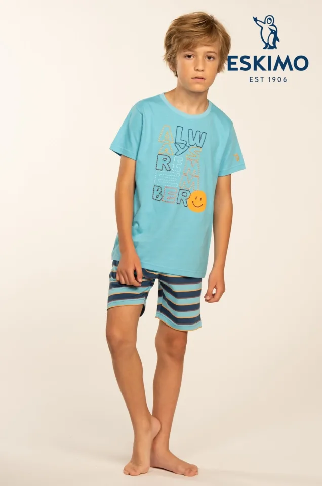 Eskimo Jongens Pyjama: Tyson, 2 - 12 jaar ( ESK.1743 )