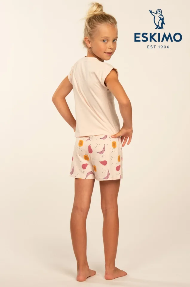 Eskimo Meisjes Pyjama: Sadie 2 - 16, korte mouw / short ( ESK.1746 / ESK.1747 )