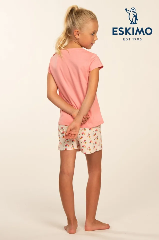 Eskimo Meisjes Pyjama: Soetkin 2 - 16, korte mouw / short ( ESK.1748 / ESK.1749 )