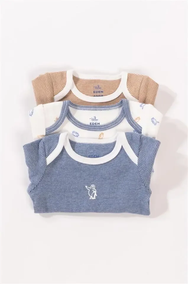 Eskimo Baby Romper: Eden, 3pack ( ESK.1755 )