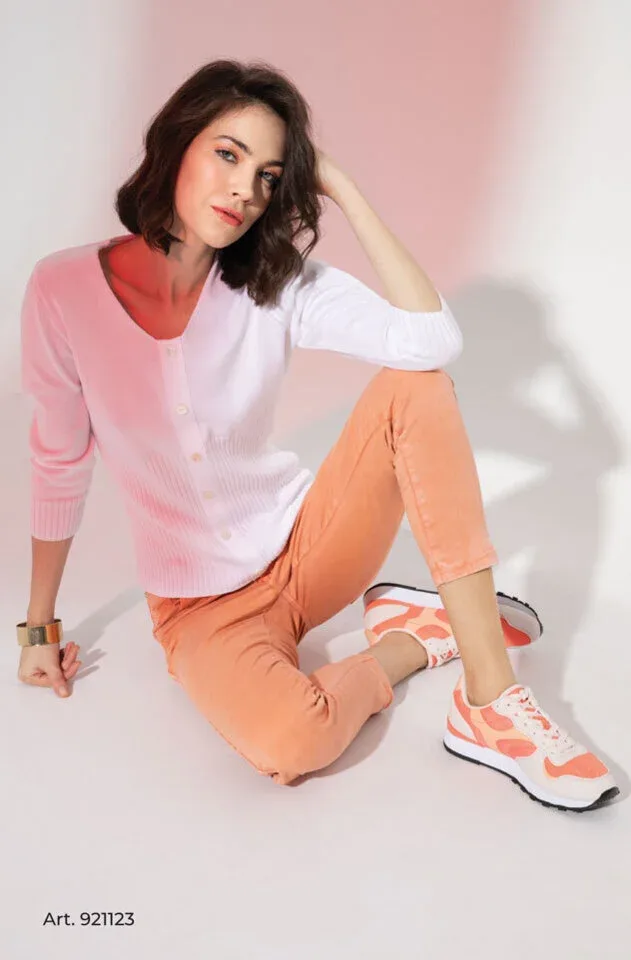 Kris Fashion Dames Pull: Wit ( KRI.28 )