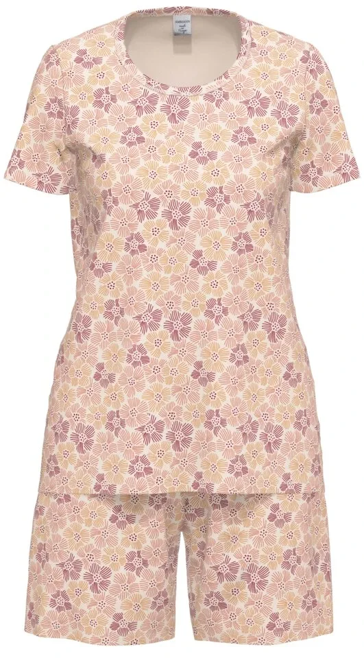 Ammann Dames Pyjama: Katoen / modal, short ( AMM.452 )