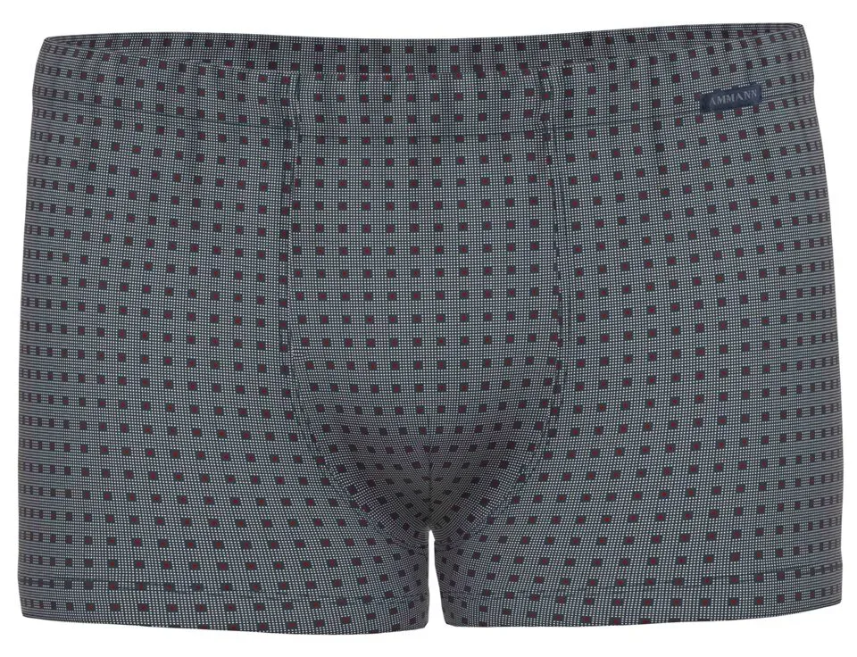 Ammann Heren boxershort: blauw, Korte bil, katoen / modal tot 4XL ( AMM.484 )