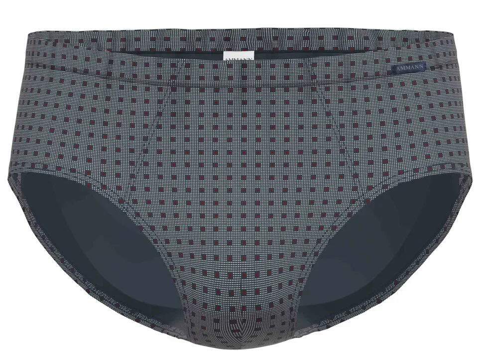 Ammann Heren Slip: blauw, Midi, katoen / modal tot 3XL ( AMM.457 )
