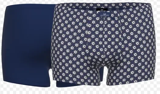 Gotzburg Boxershort heren: korte bil, Duopack ( GOT.16 )