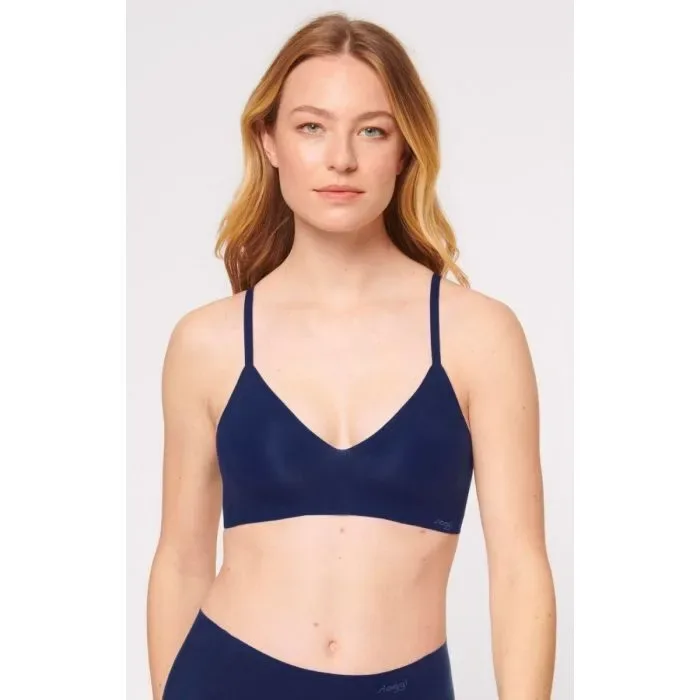 Sloggi Zero feel ultra bra: Blauw, lichte vulling ( Slog.253 )