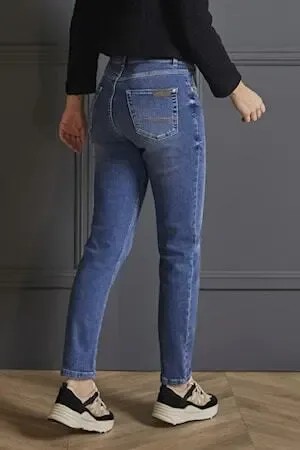 Para Mi Broek: Jill, vintage denim, L30 Used Air blue ( PARA.236 )