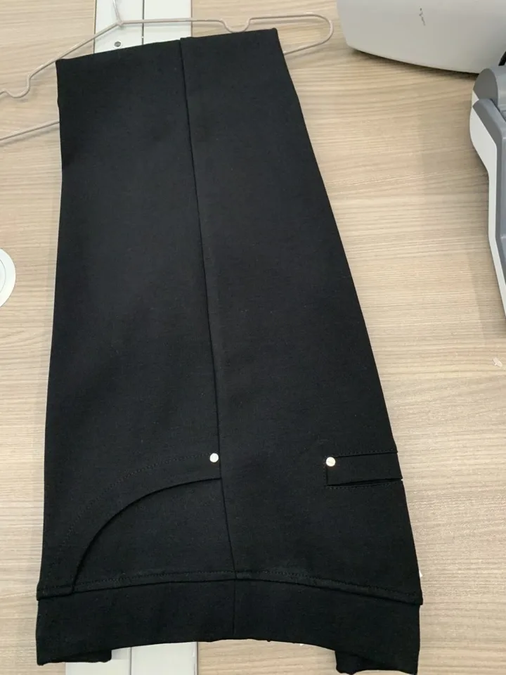 Diversa Dames broek: Calips, Elastiek in de lenden, Zwart ( DIV.665 )