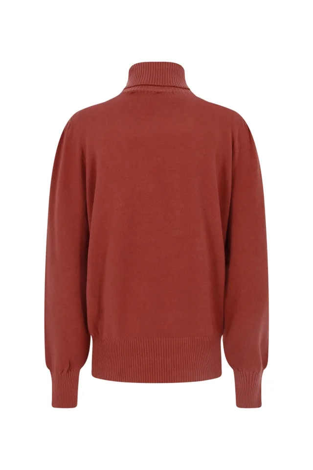 Signe nature Sous pull: Bordeau, gebreid ( Signe.1118 )