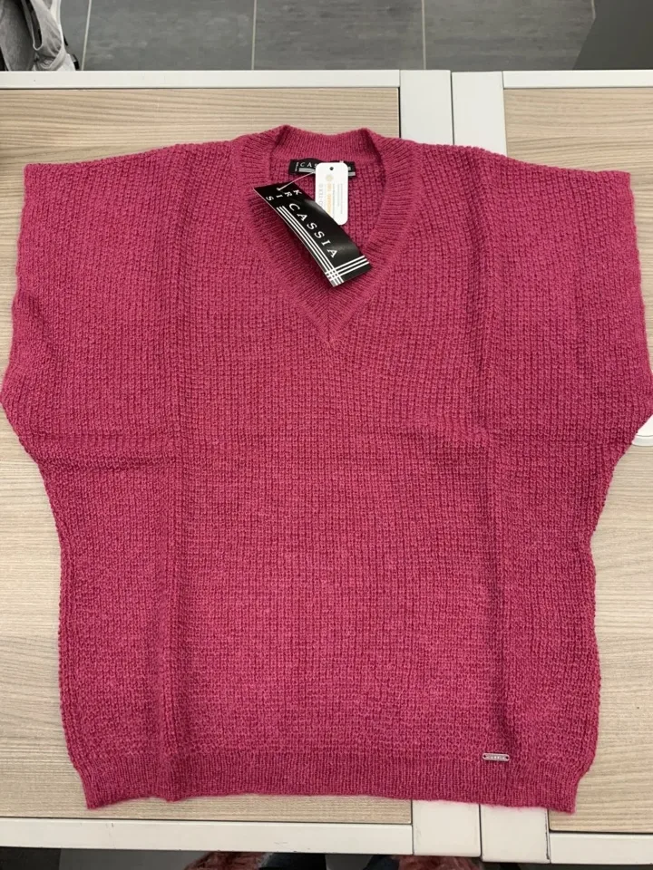 Kris Fashion Debardeur: Fushia, zeer zacht ( Kri.37  )