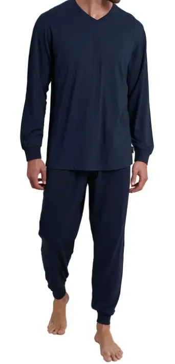 Ceceba Heren Pyjama: Blauw, v hals, tot 4xl ( GOT.26 )