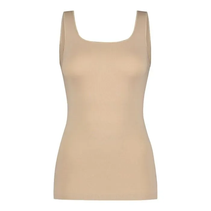 Ten cate Dames singlet: Beige, katoen ( TEN cate.165