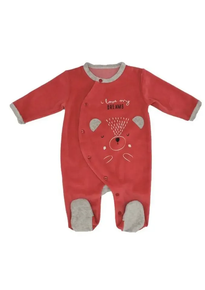 Eskimo Pyjama Baby ( Meisje ): Velour, Dream ( ESK.1815 )