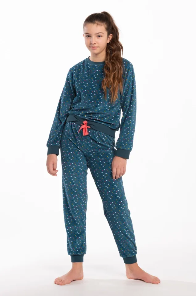 Eskimo Pyjama Meisjes: Shirley, Velours ( ESK.1820 / ESK1821 )