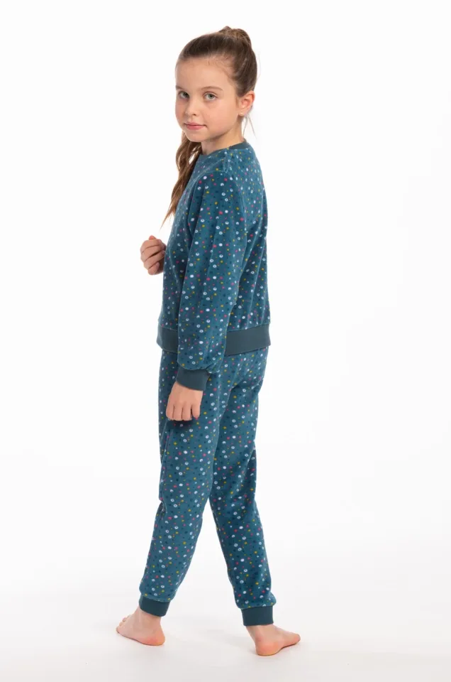 Eskimo Pyjama Meisjes: Shirley, Velours ( ESK.1820 / ESK1821 )