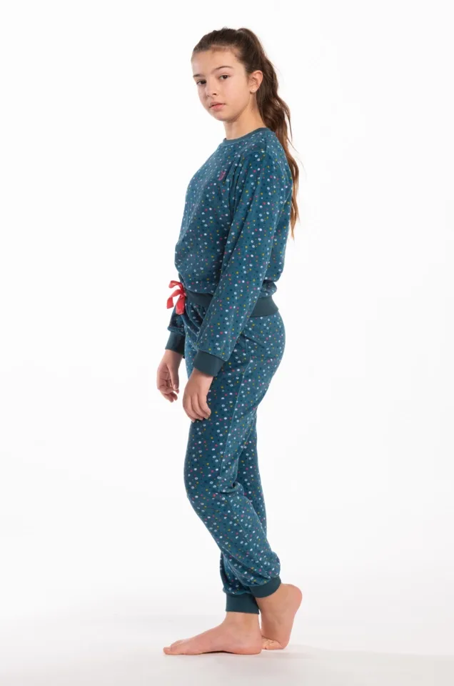Eskimo Pyjama Meisjes: Shirley, Velours ( ESK.1820 / ESK1821 )