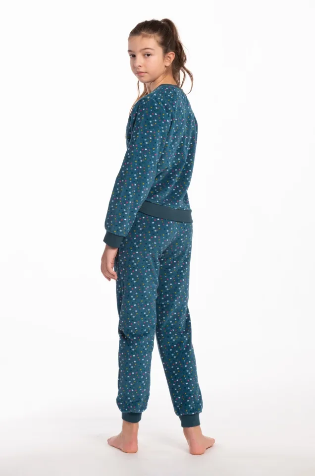 Eskimo Pyjama Meisjes: Shirley, Velours ( ESK.1820 / ESK1821 )