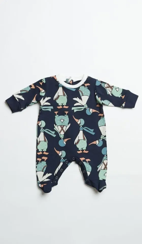 Happy People Baby Pyjama: Met voetjes, Interlock ( HAP.97 )