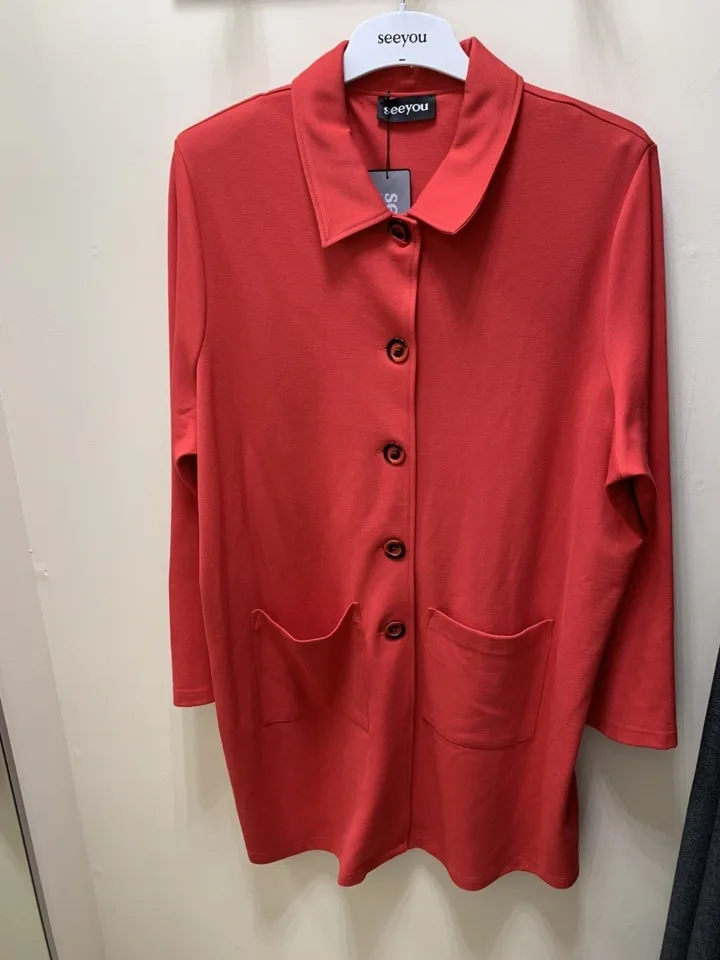 See You Blazer: Rood, Duitse maten ( SEE.113 )