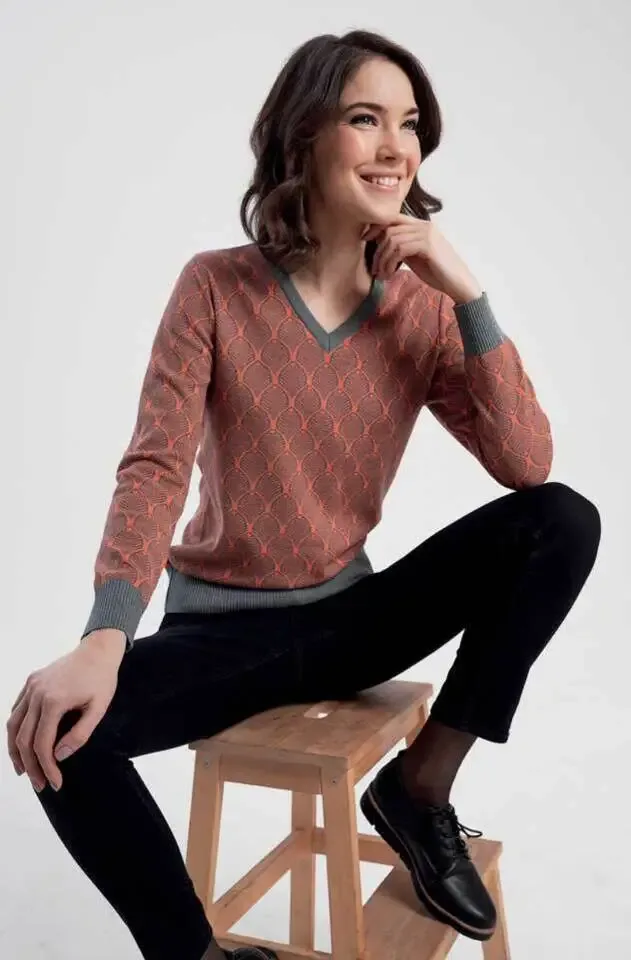 Kris Fashion Pull, V hals ( KRI.46 )