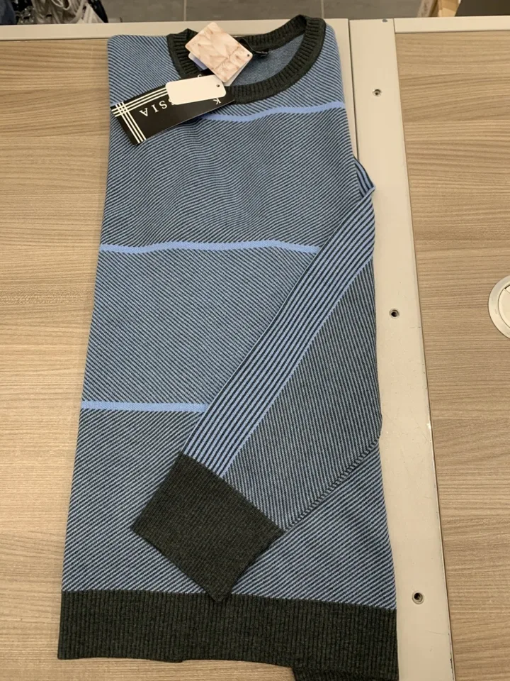 Kris Fashion Dames pull: Blauw ( KRI.53 )