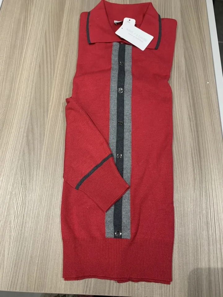 Kris Fashion Dames polo: gebreid, warm ( KRI.58 )