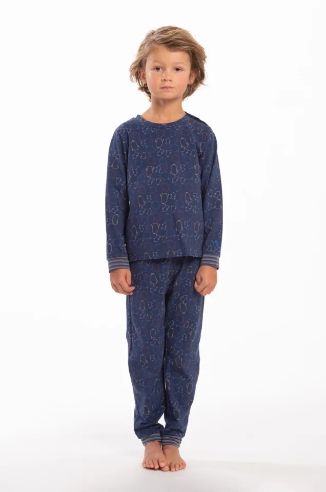 Eskimo Pyjama Jongens: SAUL, 100% Katoen ( ESK.1828 )
