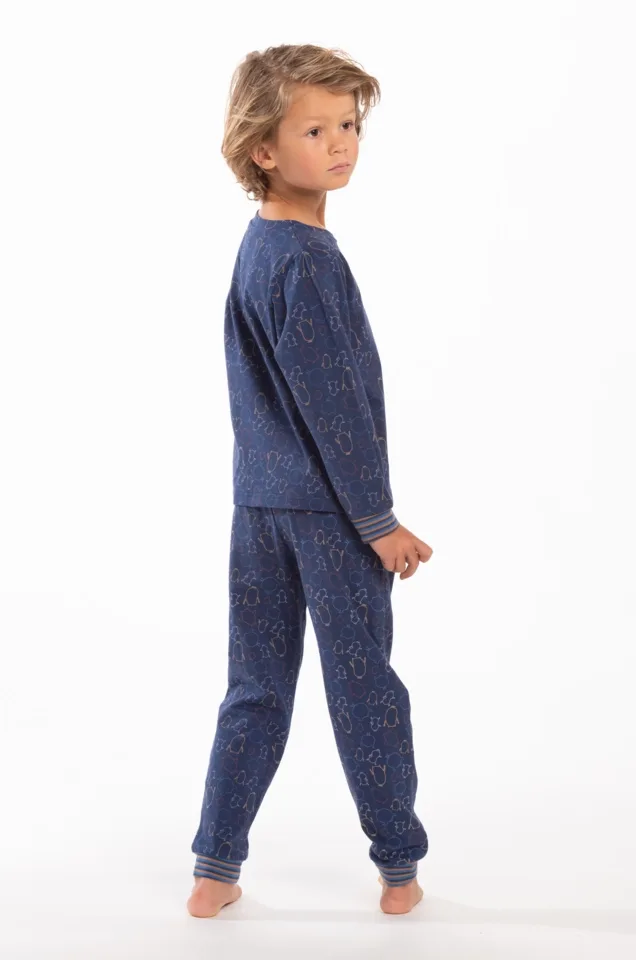 Eskimo Pyjama Jongens: SAUL, 100% Katoen ( ESK.1828 )