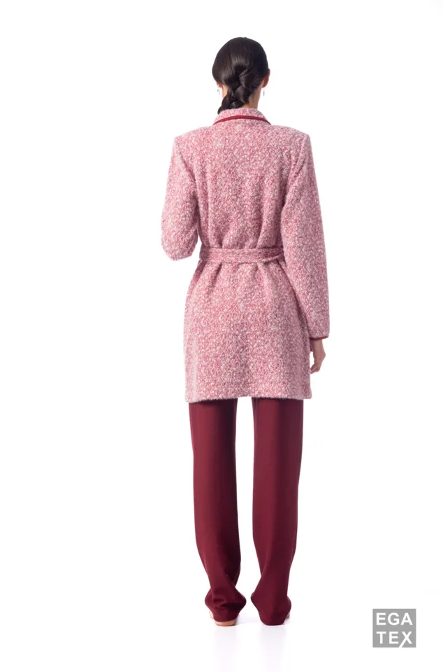 Egatex Kamerjas met riem: Bordeaux, kort model ( EGA.321 )