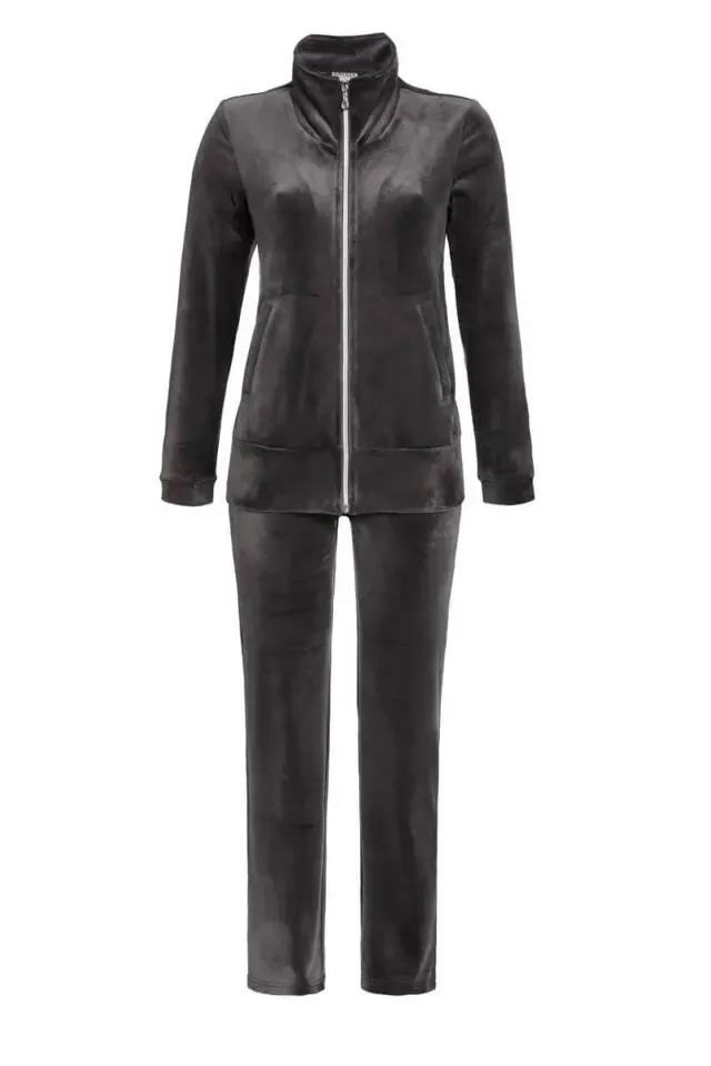 Ringella Dames Homewear: Met rits, Taupe ( RIN.403 )