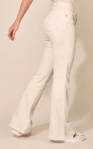 Para Mi Broek Jade : Off White, Color Denim, Wijd model ( PARA.251 )