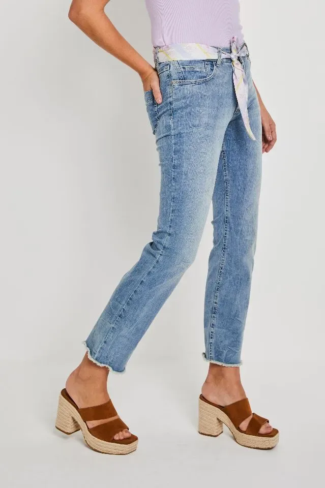 Para Mi Broek Kim: Tinted Blue, wijd model, L28 ( PARA.255 )