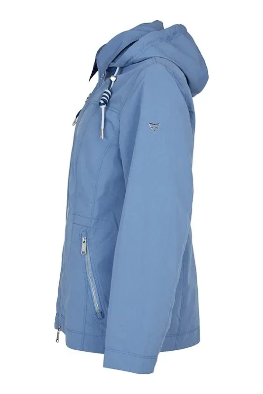 Frandsen Regenjas: Blauw, met kap ( afneembaar ) ( GOT.33 )