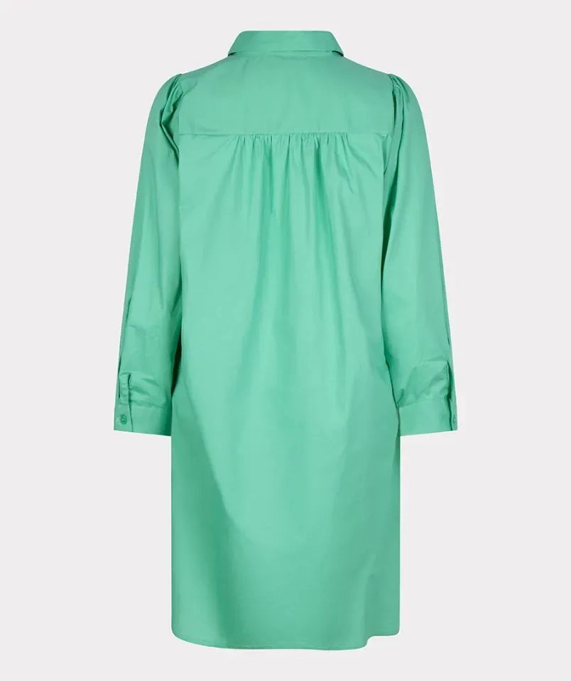 Esqualo Kleed: Broderie, Katoen, Groen ( Jade ) ( ESQ.244 )