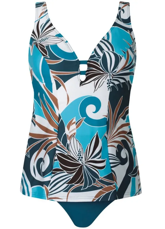 Sunflair Tankini, voorgevormde cups, midi slip ( SUNF.144 )