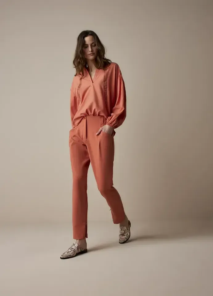 Summum Broek: recht model, hoge taille ( SUM.47 )