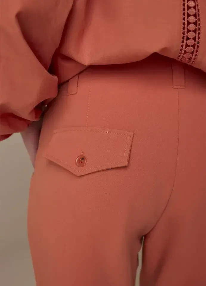 Summum Broek: recht model, hoge taille ( SUM.47 )